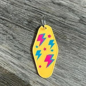 New  motel keychain
